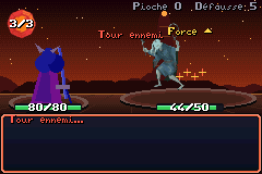 Tour ennemi rejoué attaque par attaque