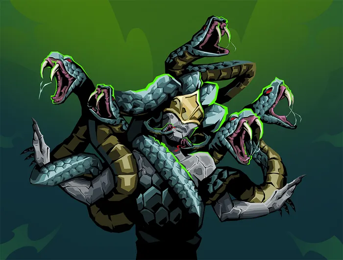Forme du serpent